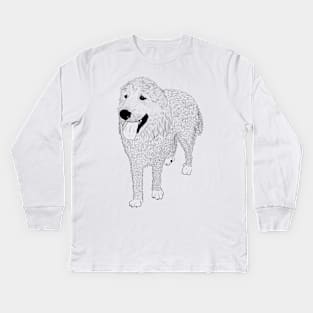 Great Pyrenees Kids Long Sleeve T-Shirt